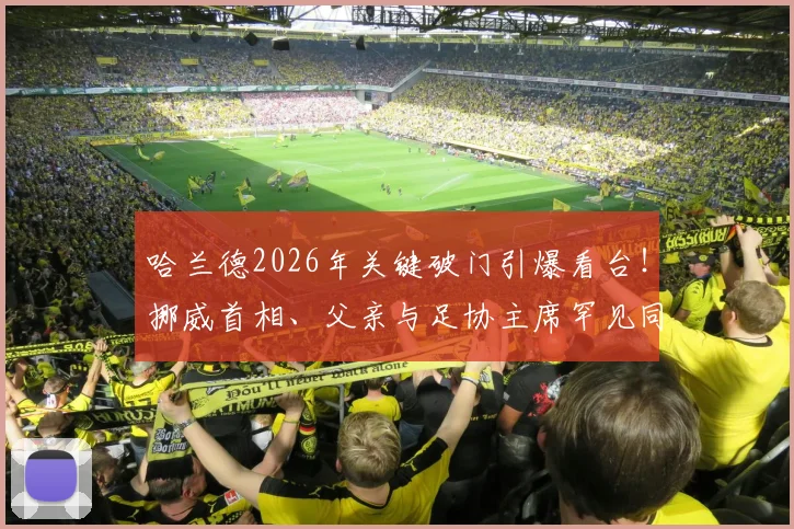 哈兰德2026年关键破门引爆看台！挪威首相、父亲与足协主席罕见同框欢呼，背后有哪些故事？